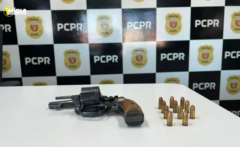Polícia Civil apreende arma durante investigação de abuso sexual contra adolescente