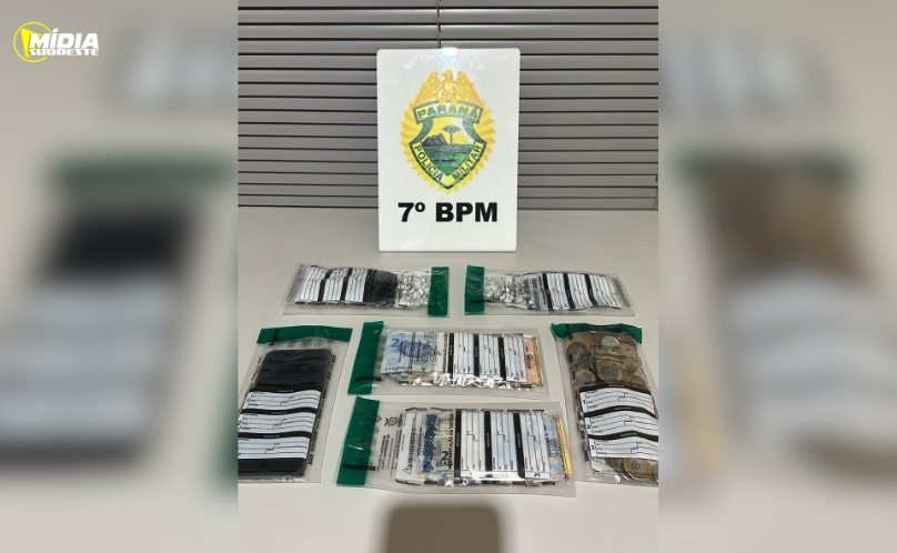 Três pessoas são presas por tráfico de drogas durante operação da PM