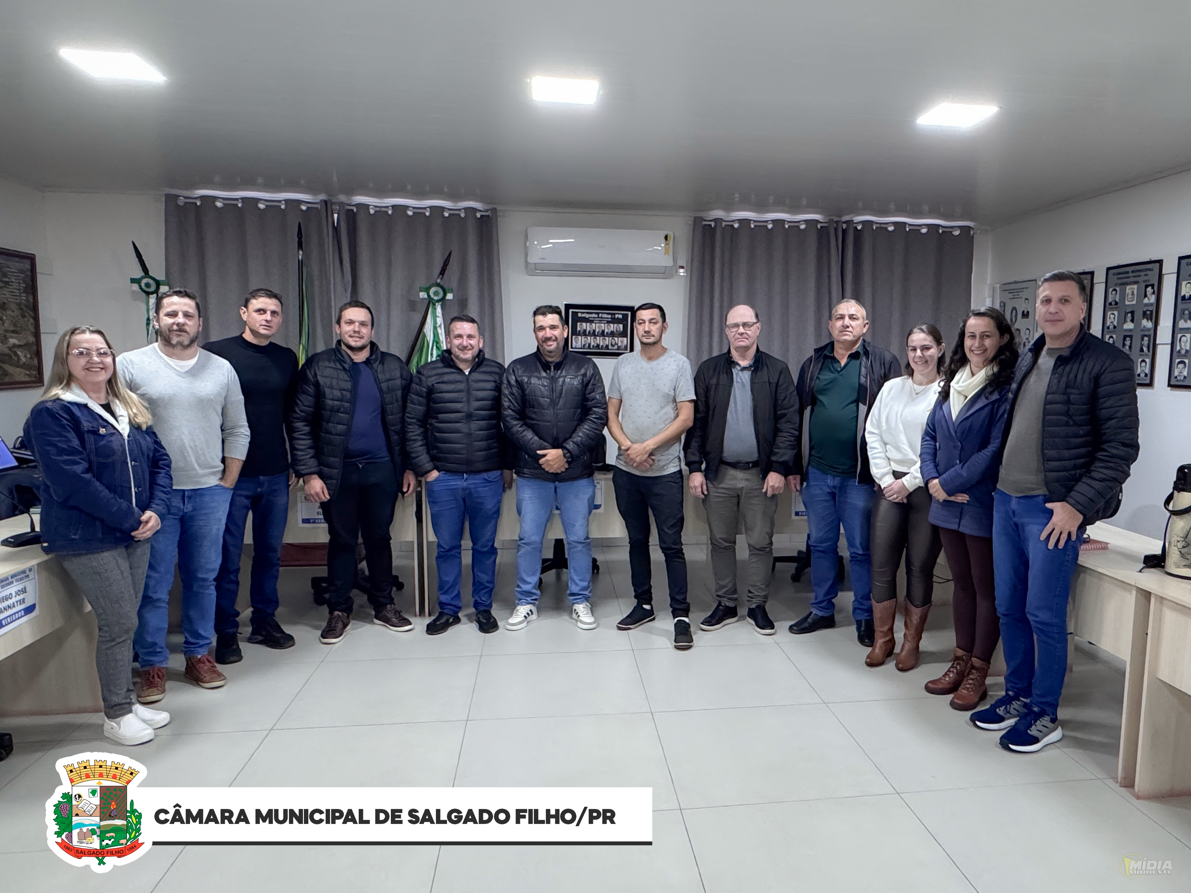 Moção de Aplausos marca 62ª Sessão Ordinária da Câmara de Salgado Filho