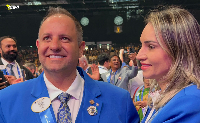 Do Sudoeste do Paraná para o mundo: Ale Rubim toma posse como Governador do Distrito LD-1 do Lions Clubs International