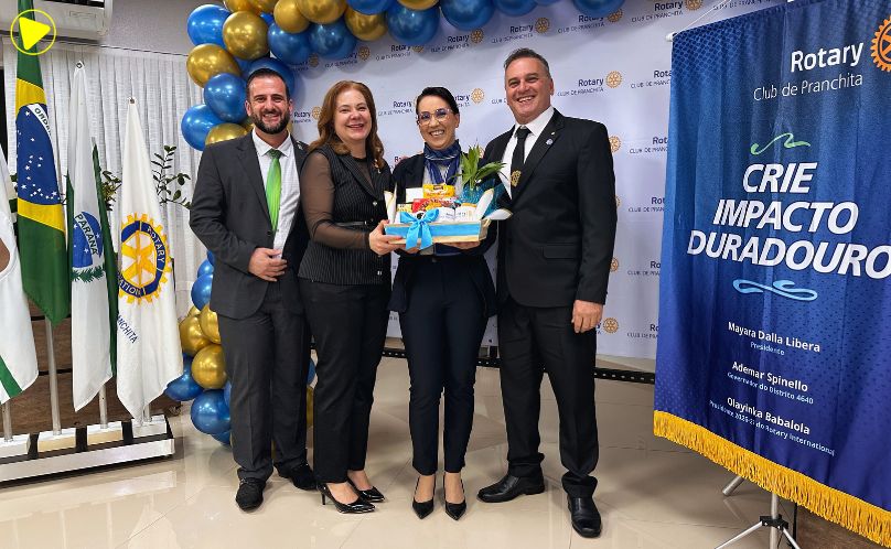 Mayara Dalla Libera assume a presidência do Rotary Club de Pranchita