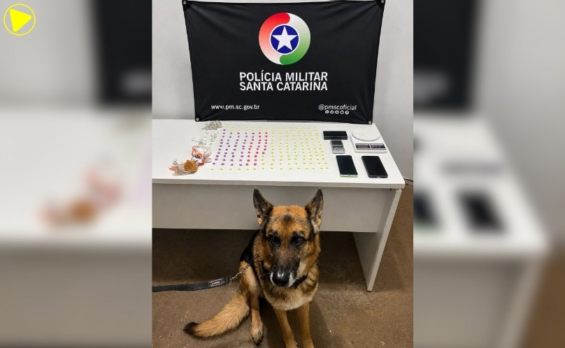 Dois foragidos são recapturados com drogas em operação da PM em Chapecó