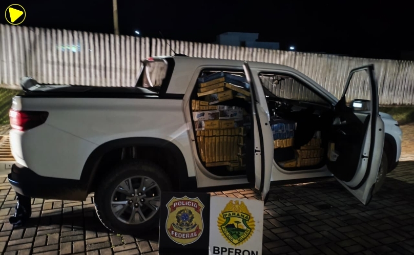 Homem é preso com 15,5 mil maços de cigarros contrabandeados
