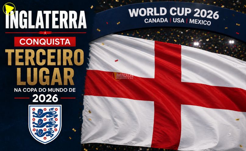 Em jogo histórico, Inglaterra conquista o terceiro lugar da Copa do Mundo de 2026