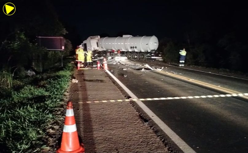 Motorista morre em grave acidente na PRC-280
