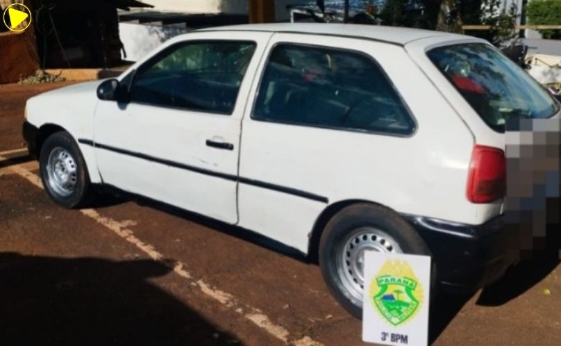 Fiscalização da PMPR apreende carro com diversas irregularidades em Pato Branco