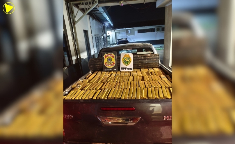 BPFRON apreende mais de uma tonelada de drogas e prende quatro pessoas