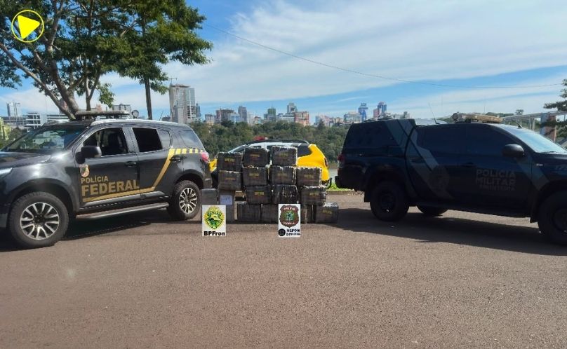 Três pessoas são presas com mais de 430 quilos de maconha em Foz do Iguaçu