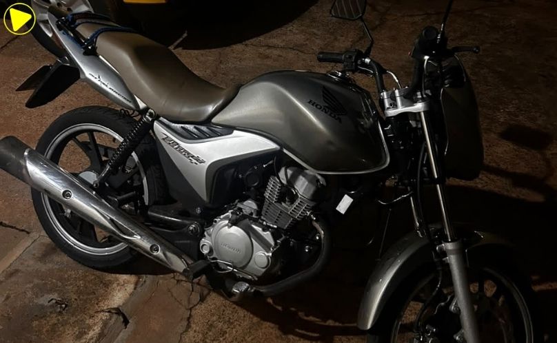 Motocicleta é apreendida durante operação da PMPR