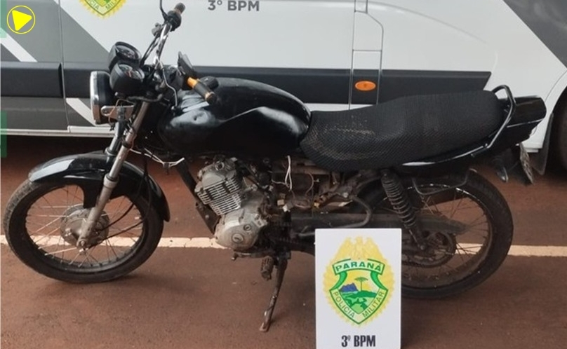 Pato Branco: adolescente de 17 anos é flagrado pilotando motocicleta irregular