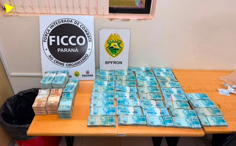 R$ 754 mil em espécie são apreendidos durante ação conjunta