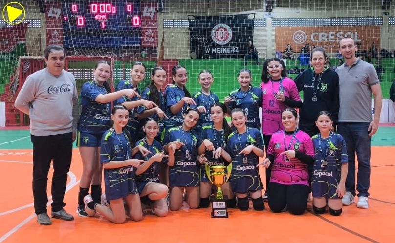 Atletas de Santo Antonio do Sudoeste sobem ao pódio no Paranaense Mirim de Handebol