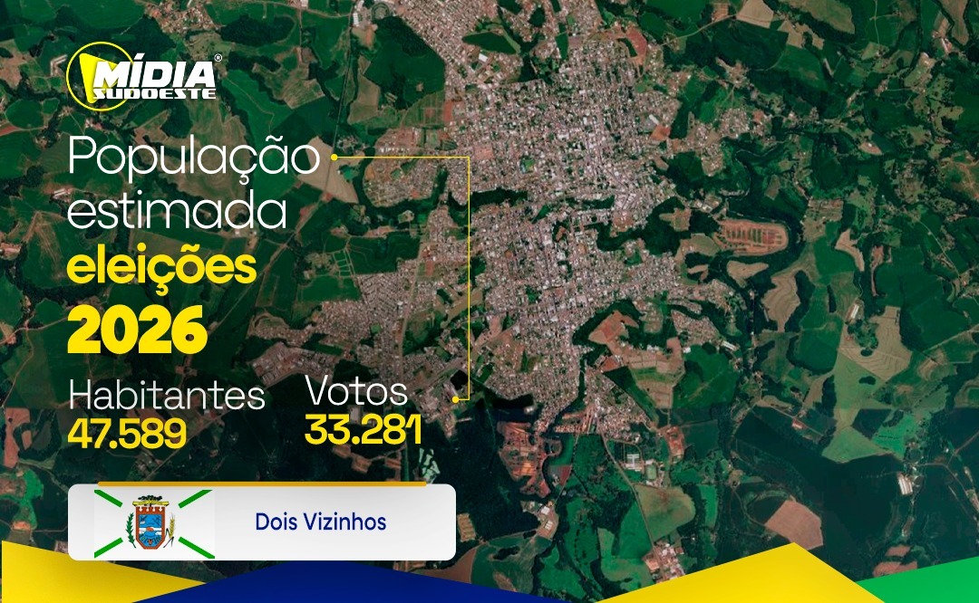 Dois Vizinhos se prepara para as eleições com mais de 33 mil eleitores aptos a votar