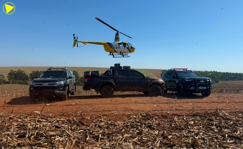 BPFRON apreende 487 quilos de maconha após fuga de suspeitos