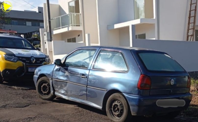 Ação da PMPR resulta na recuperação de automóvel furtado