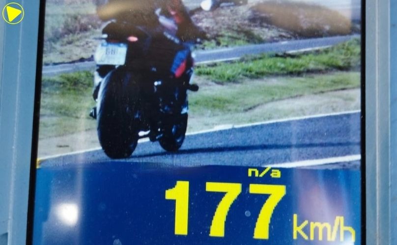 PRF flagra motociclista a 177 km/h na BR-163 em Cascavel