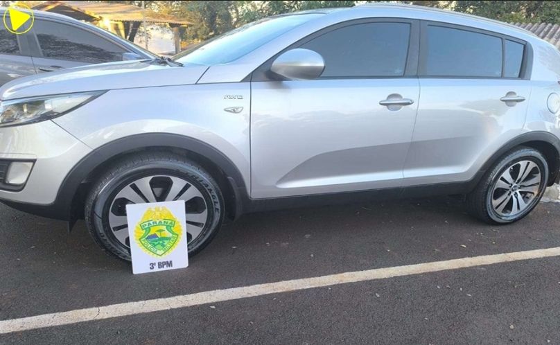 Polícia Militar prende autor de furto e recupera Kia Sportage