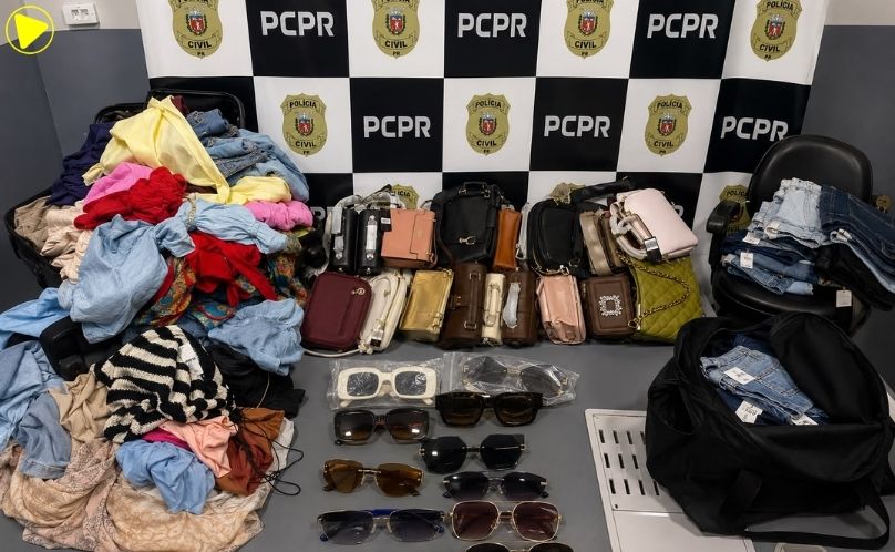 PCPR apreende mercadorias avaliadas em R$ 30 mil durante investigação