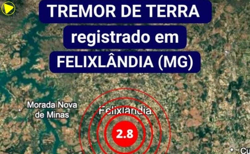 Minas Gerais registra novo tremor de terra de magnitude 2,8