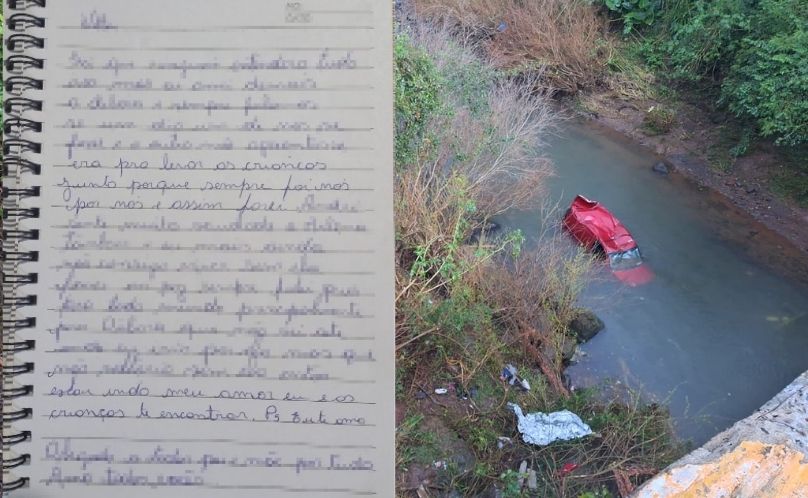 Homem confessa matar esposa e simular acidente com ajuda do pai
