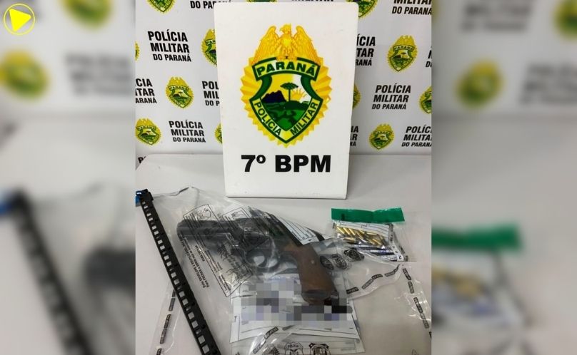 ROTAM prende homem por porte ilegal de arma de fogo