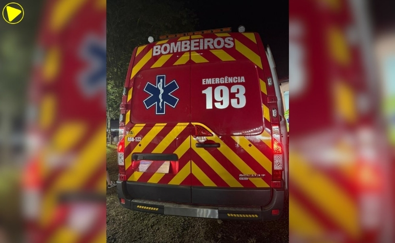 Pedestre fica ferido após atropelamento em Xanxerê