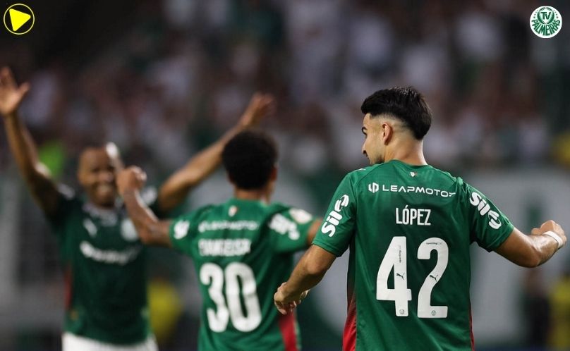 Palmeiras goleia o Fortaleza e fica perto das quartas da Copa do Brasil