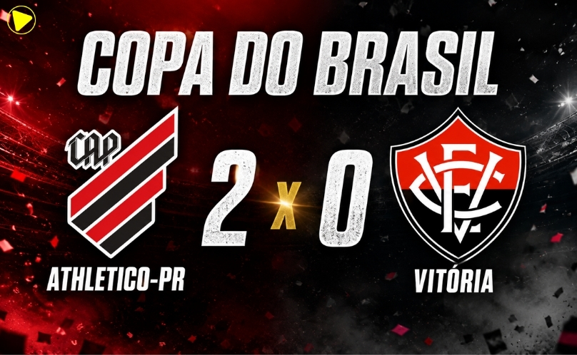 Athletico vence o Vitória e abre vantagem nas oitavas da Copa do Brasil