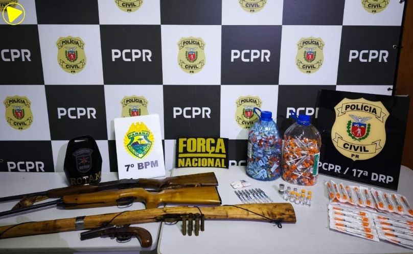 PRF apreende medicamentos