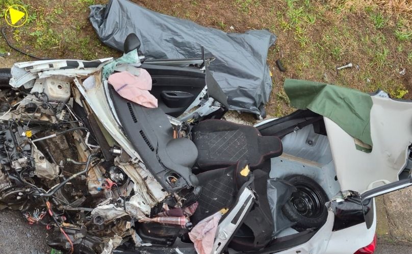 Mulher de 63 anos morre após grave acidente na BR-282