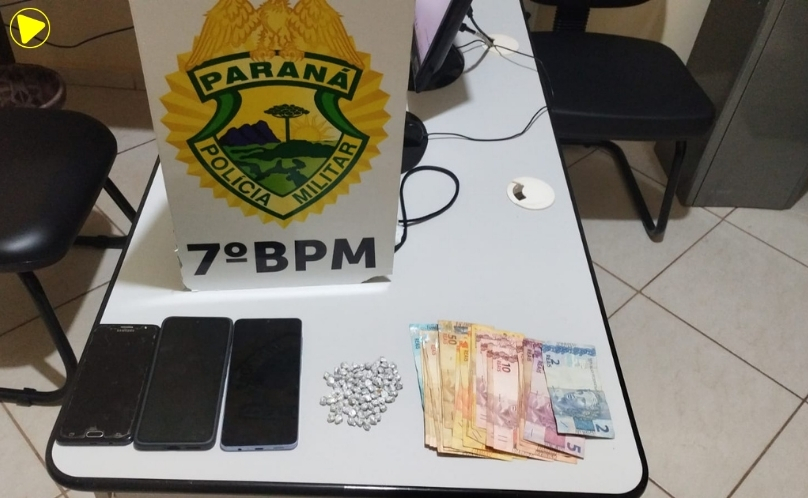 Polícia prende três pessoas por tráfico de drogas e associação criminosa