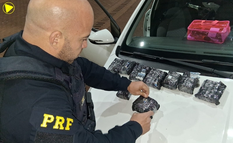 PRF apreende 392 ampolas de toxina botulínica em carro na BR-277