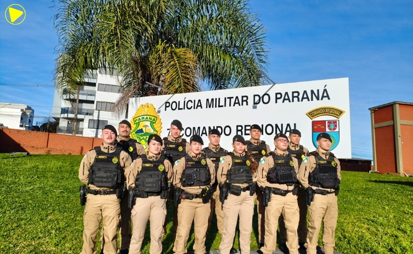 7º CRPM recebe 11 Aspirantes a Oficial para estágio operacional