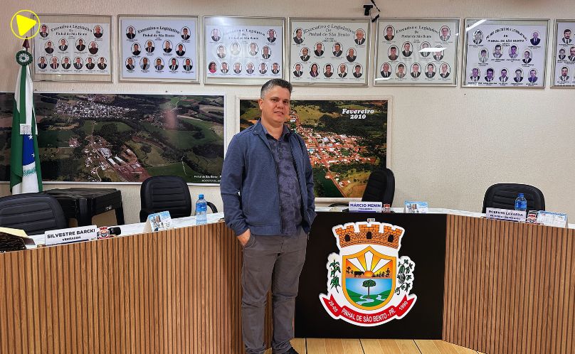 Câmara de Pinhal de São Bento aprova projetos de lei em sessão ordinária