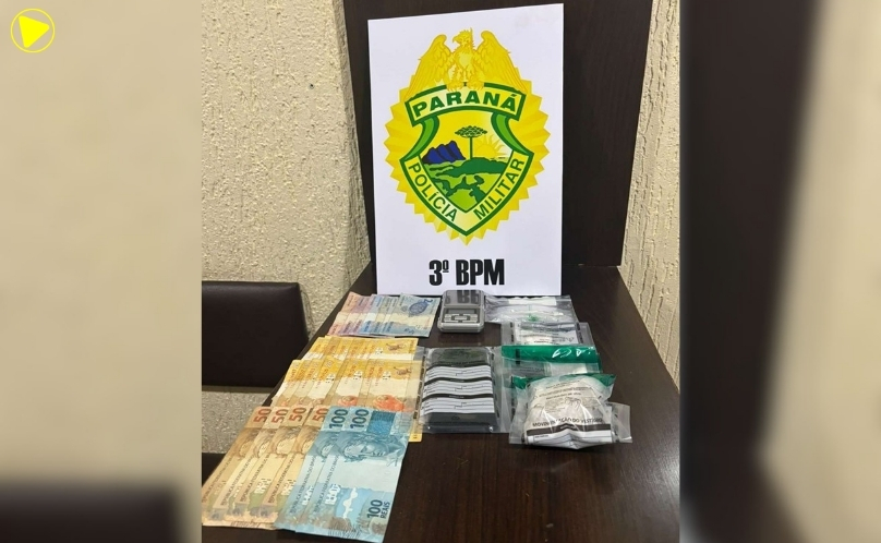 Homem é preso por tráfico de drogas na modalidade delivery