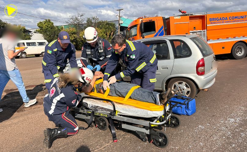 SAS: homem fica ferido em acidente na BR-163