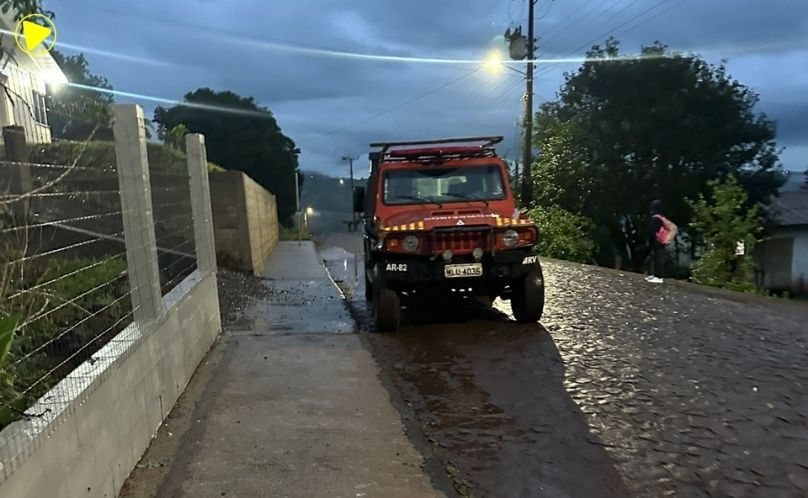 Granizo causa danos em Itapiranga