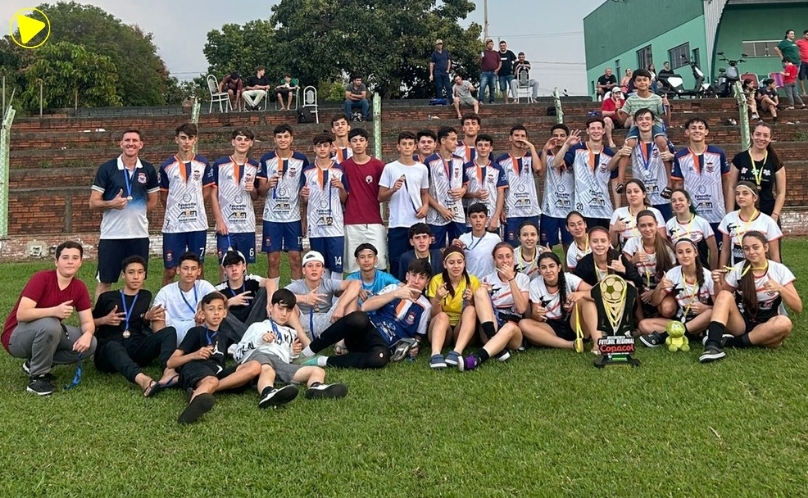 Pinhal de São Bento se destaca no 1º Festival de Futebol Regional Copacol de Categorias de Base