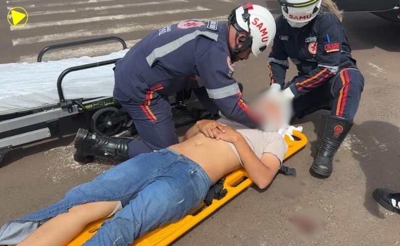 SAS: jovem fica ferido após suposta fuga de abordagem da Polícia Militar