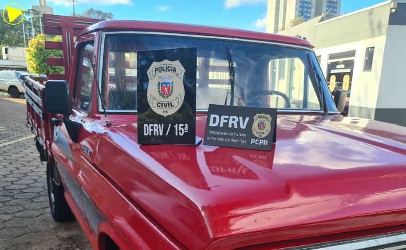 Camioneta furtada durante a madrugada é recuperada em Cascavel