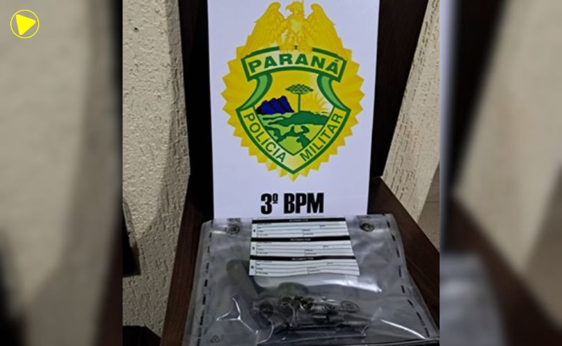 Homem é preso após disparos e ameaça em praça
