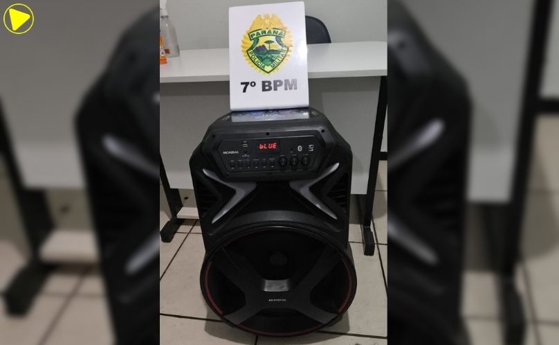 Homem é detido após perturbar vizinhos com som alto