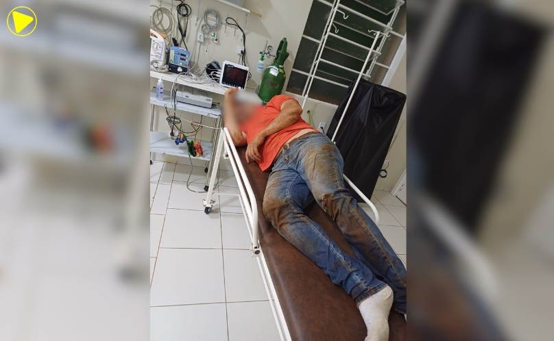 SAS: Homem é atacado por vaca e fica ferido