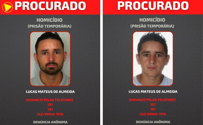 Foto de suspeito de homicídio é divulgada pela Polícia Civil