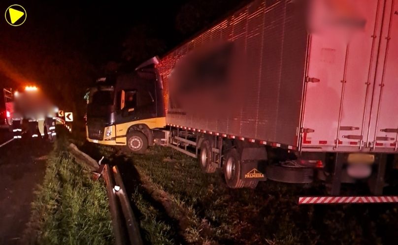 Saída de pista é registrada na PR-151