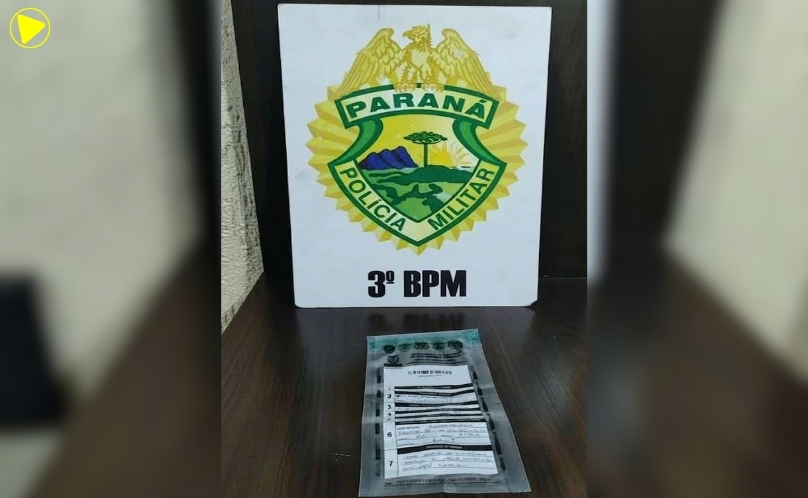Abordagem da PM termina com apreensão de crack em Pato Branco