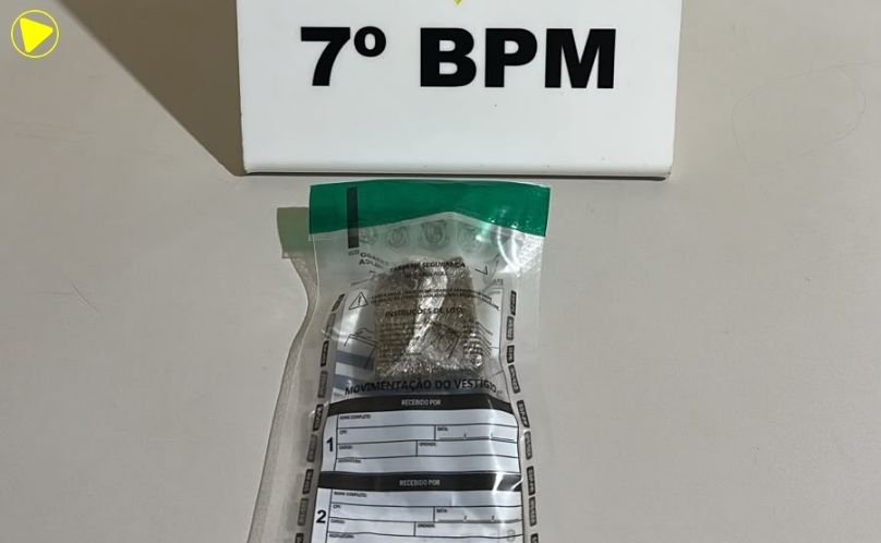 PM apreende 25g de maconha durante abordagem em Mariluz