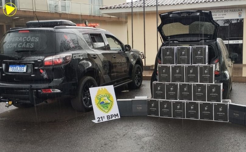 Vinho argentino é apreendido em veículo na BR-483