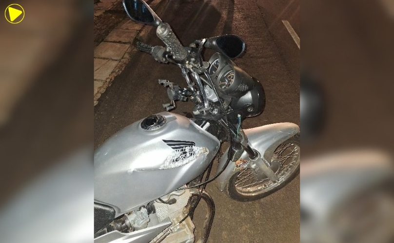 Motociclista fica ferido após colisão entre duas motos em Xanxerê