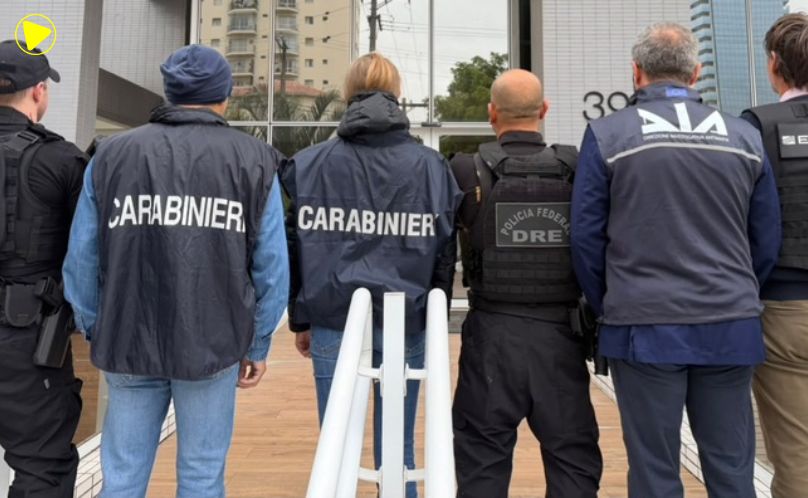 Rede de tráfico entre Brasil e Itália é alvo de operação da Polícia Federal